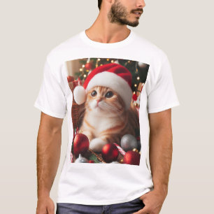 Camiseta Tabby Christmas