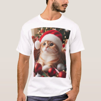 Camiseta Tabby Christmas
