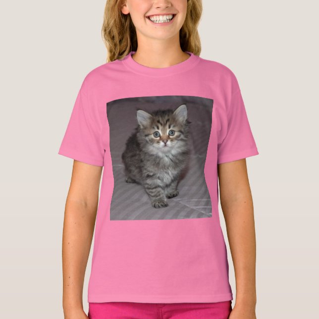 Camiseta Tabby Kitten Shirt (Frente)