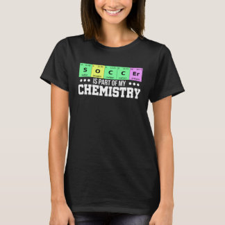Camiseta Tabela Periódica de Futebol  Futebol é Minha Quími