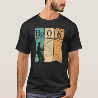 Camiseta Tabela Periódica de Pesca Peixes Nerdy Pr