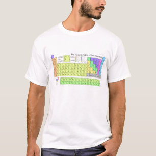Camiseta Tabela Periódica dos Elementos
