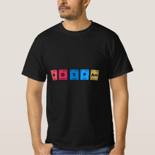 Camiseta Tabela Periódica Sem Spam