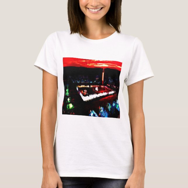 Camiseta Tabernáculo do deus na região selvagem (Frente)
