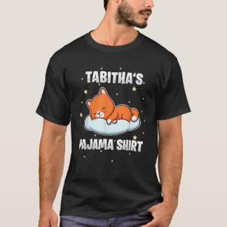 Camiseta Tabitha s Pajama Personalized Sleeping