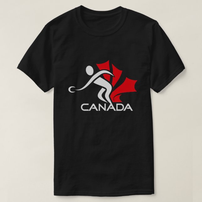 CAMISETA TABLE TENNIS CANADA LOGO (Frente do Design)