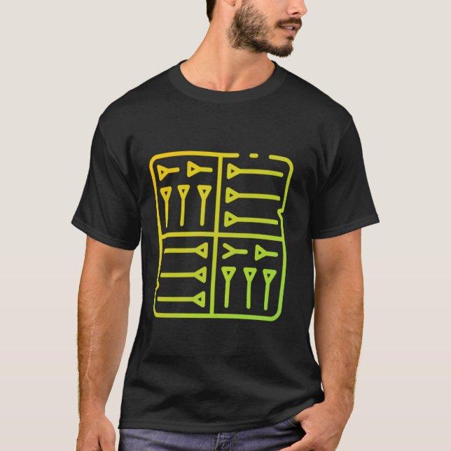 Camiseta Tablete Cuneiforme Escrita Suméria Mesopotâmia Acá (Frente)