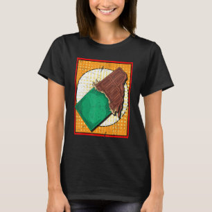 Camiseta Tablete de Chocolate ao Leite Chocolate Pop