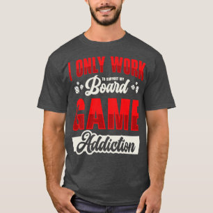 Camiseta Tabletop do ventilador do Conselho do Vício do jog