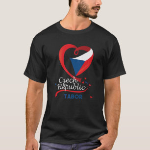 Camiseta Tabor República Checa Sinalizador Cardíaco Casac