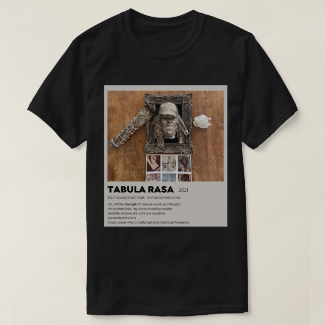 Camiseta Tabula Rasa por Earl Sweatshirt Classic T-Shirt (Frente do Design)