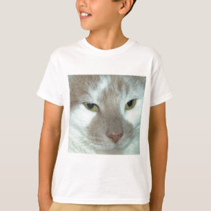 Camiseta Tabuleiro Branco e Laranja
