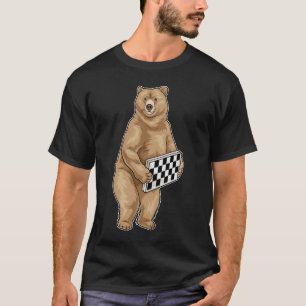 Camiseta Tabuleiro de Xadrez Urso