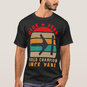 Camiseta Tabuleiro Ocultar e Procurar Retro-Look YAML