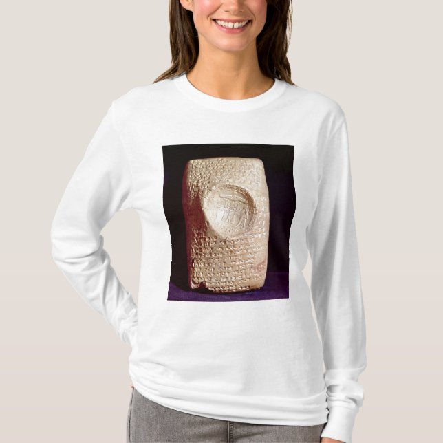 Camiseta Tabuleta com inscrição cuneiform (Frente)