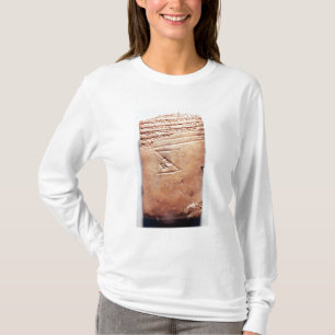 Camiseta Tabuleta com roteiro cuneiform, c.1830-1530 BC