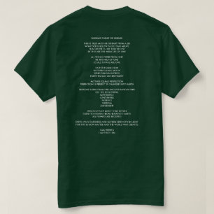 CAMISETA TABULETA ESMERALDA DE HERMES [TRADUÇÃO DE FREEMA