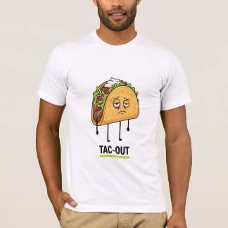 Camiseta Tac-Out Humor – Piada de Taco Exausto Engraçada