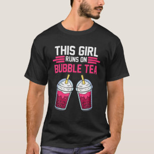 Camiseta Taça Boba para Garota de Chá