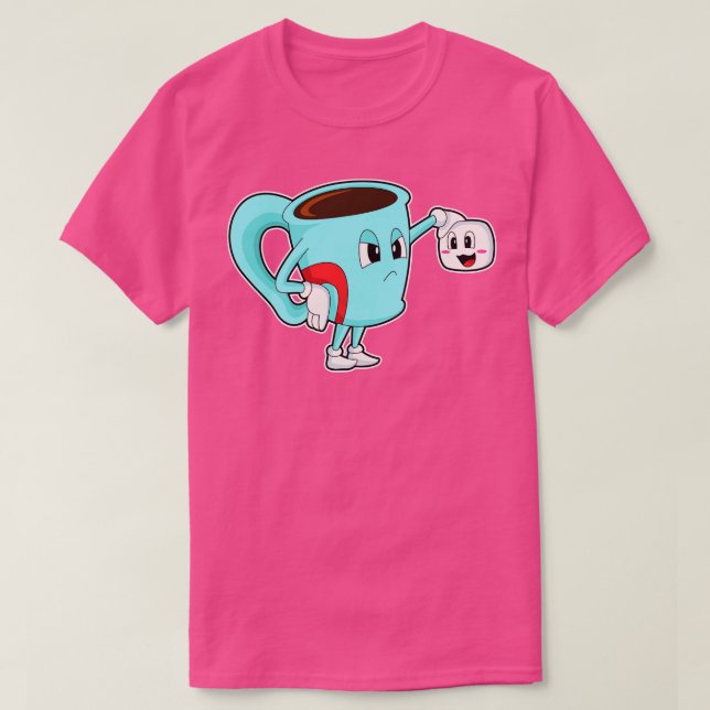 Camiseta Taça com café (Frente do Design)