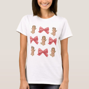 Camiseta Taça Cupido Coquete Rosa