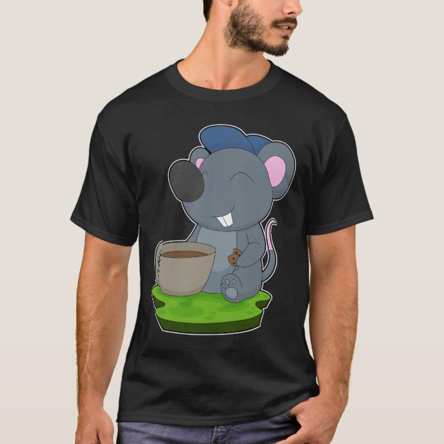 Camiseta Taça de Café do Rato (Frente)