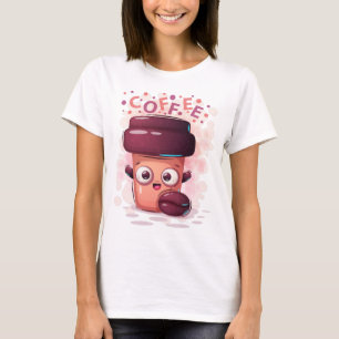 Camiseta Taça de café e café