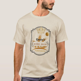 Camiseta Taça de vidro personalizado