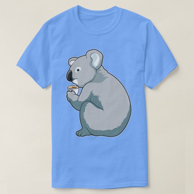 Camiseta Taça Koala Coffee (Frente do Design)