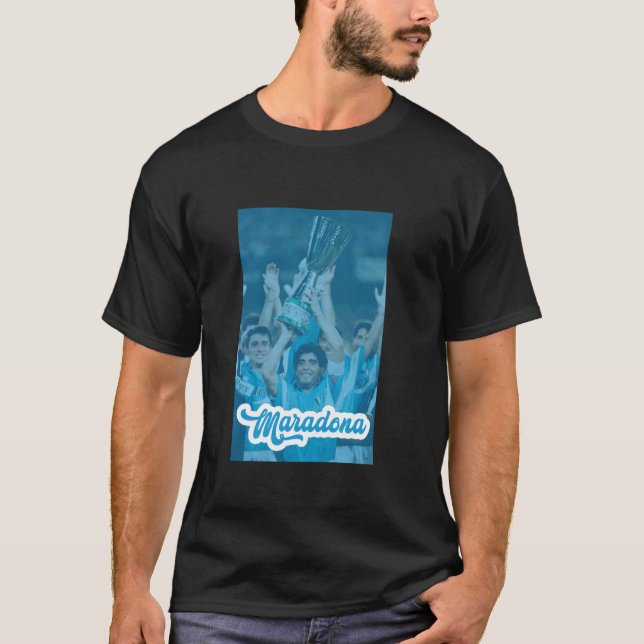 Camiseta Taça Maradona Napoli (Frente)