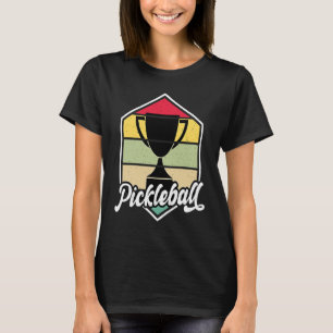 Camiseta Taça Vencedora de Pickleball com anos 80 de 70 ano