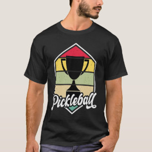 Camiseta Taça Vencedora de Pickleball com anos 80 de 70 ano