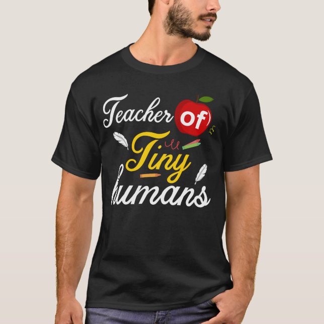 Camiseta Tacher de humanos minúsculos (Frente)