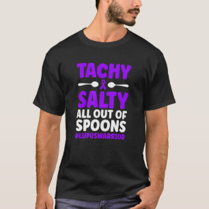 Camiseta Tachy & Salty Lupus Warrior Lúpus Mês de Consciênc