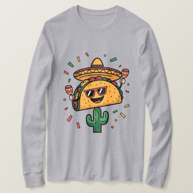Camiseta Taco "Bout a Party! (Frente do Design)