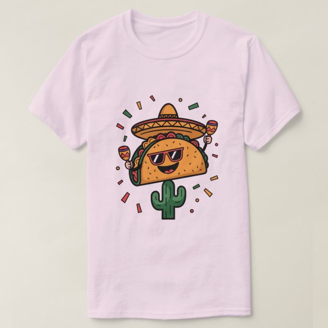 Camiseta Taco "Bout a Party! (Frente do Design)