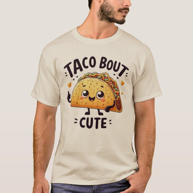 Camiseta Taco Bout Cute T-shirt (Frente)