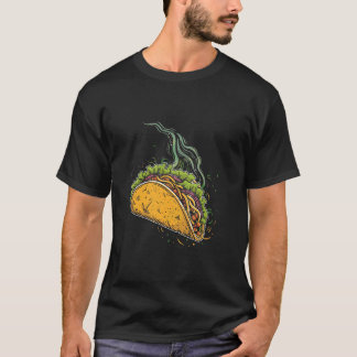 Camiseta Taco Cartoon Vector