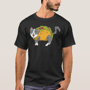 Camiseta Taco Cat Comida Mexicana Juventude