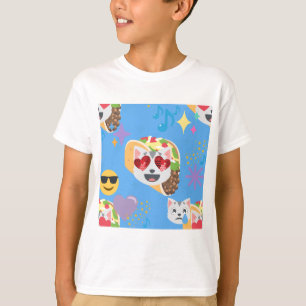 Camiseta taco cat emoji