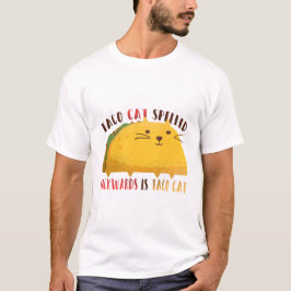 Camiseta Taco Cat Palindrome