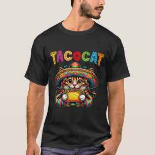 Camiseta Taco Cat Para Mulheres & Crianças - Tacocat Ci