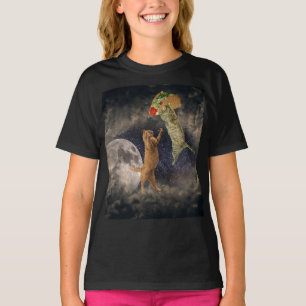 Camiseta Taco Cats & the Moon & Universe Girls' T-Shirt