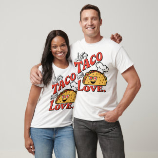 Camiseta Taco Cute Comida Engraçado Tee Pun Tee Para Amante