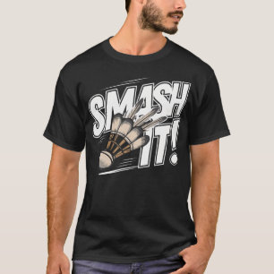 Camiseta Taco de Badminton Smash