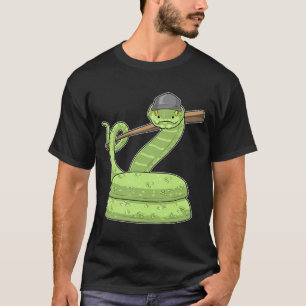 Camiseta Taco de beisebol Cobra de beisebol