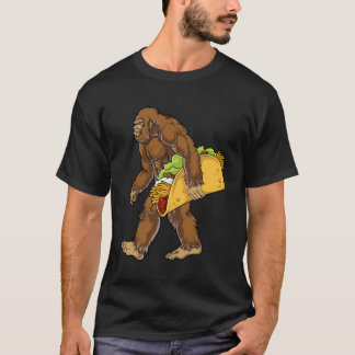 Camiseta Taco de Carregando Sasquatch Bigfoot
