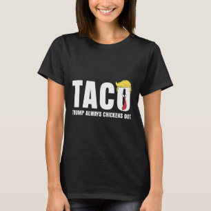 Camiseta Taco de Frango Divertido Troca Taco de Frango Trum