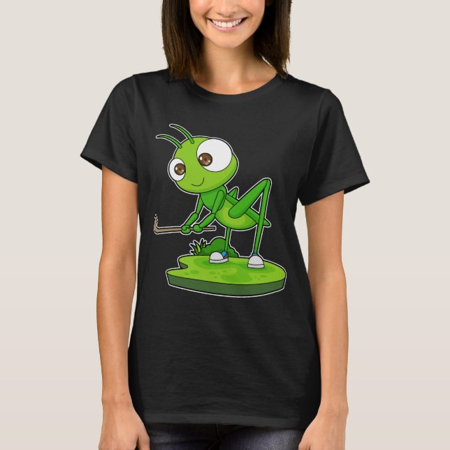 Camiseta Taco de hóquei da lagarta (Frente)
