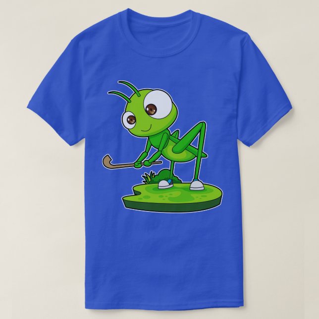 Camiseta Taco de hóquei da lagarta (Frente do Design)